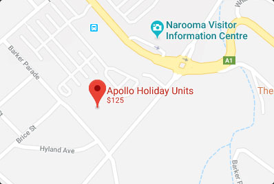 Apollo Holiday Units Narooma Accommodation Map